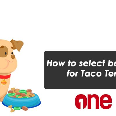 How to select best food for Taco Terrier